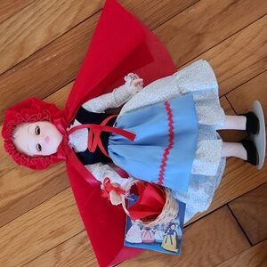 Vintage Effanbee 1983 Red Riding Hood 11 1/2" Doll EUC